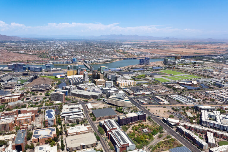 Birds eye view of Northeast Tempe featuring Novus Place